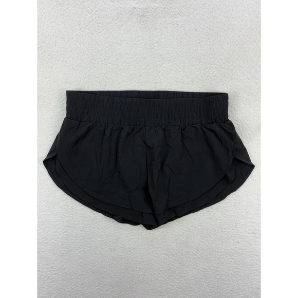 Baleaf‎ Running Shorts Women's 2XL Black High Waist Lined Active Lightweight - Picture 1 of 7